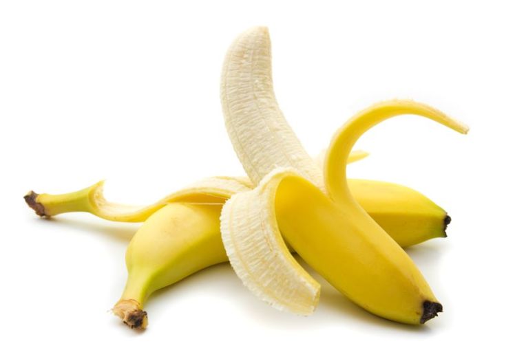 14749355 - banana isolated on white with clipping path